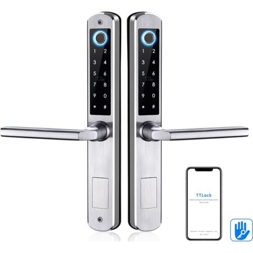 Cerradura inteligente Double Side Smart Keyless Biometric Fingerprint Lock with ttlock app