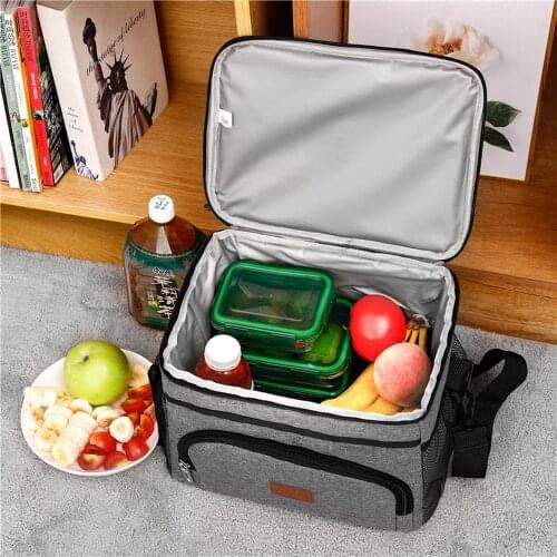 16L/33L Insulated Thermal Cooler Lunch Box Bag For Work Picnic Bag Car Ice Pack Bolsa termica loncheras para mujer for tourism