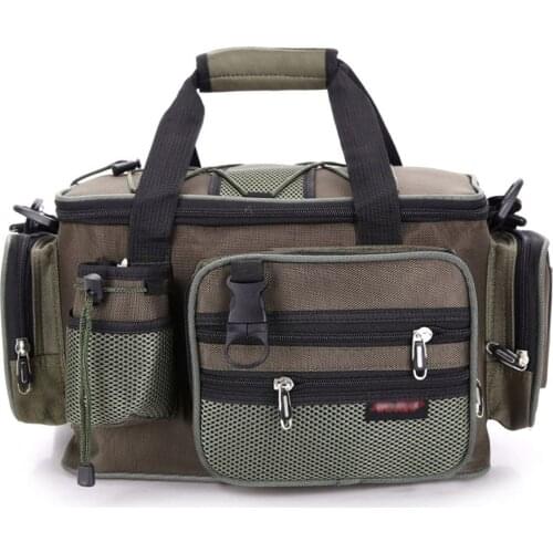 Multifunctional Fishing Sling Bag Fishing Bait Tackle Handbag Spacious Waist Pouch Case for Fishing Accessories