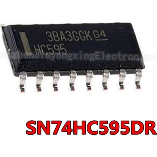 20PCS 74HC595D SOP16 74HC595 SOP SN74HC595DR SMD new and original IC