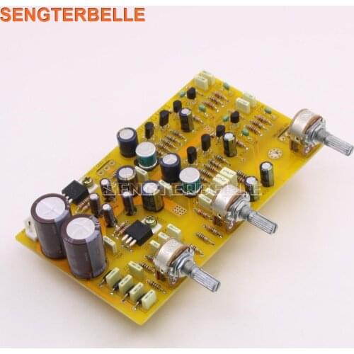 New Fully Separation HIFI Tone Preamp Kit Base on UK NAD Preamplifier Board