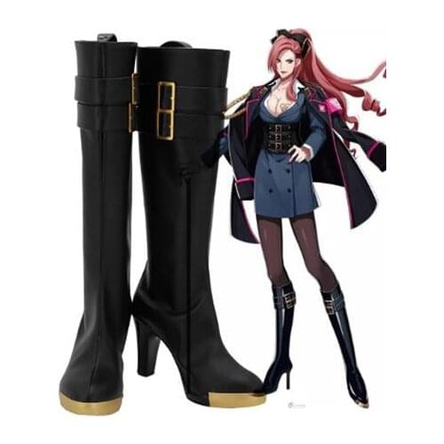 Hypnosis Mic Division Rap Battl DRB Ichijiku Kadenokoji Cosplay Boots High Heel Shoes Costume Accessories Halloween Party Shoes