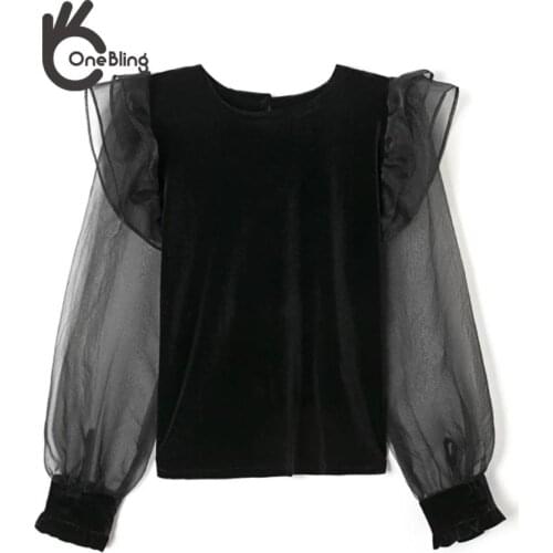 ONEBLING Black Blouses
