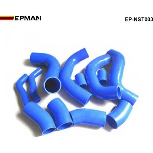 Racing Silicone turbo intercooler hose kit For Nissan Skyline GT-R R35 (12pcs) EP-NST003