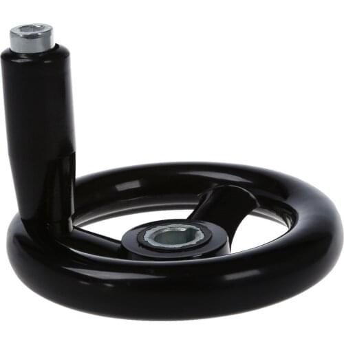 Brand New 3.9" Diameter Hand Wheel w Revolving Handle for Milling Machine