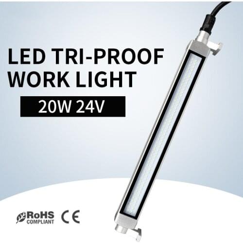 Machine tool explosion-proof work light professional waterproof led CNC machine tool lighting 20w 24v