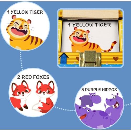 Busy Board for Toddlers Wood Early Unlock Toy Fine Basic Skills Gifts