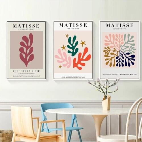 Matisse Abstract Style Posters And Prints Stick Figure Of Modern Style Print Wall Art Pictures Living Room Home Decoration Mural