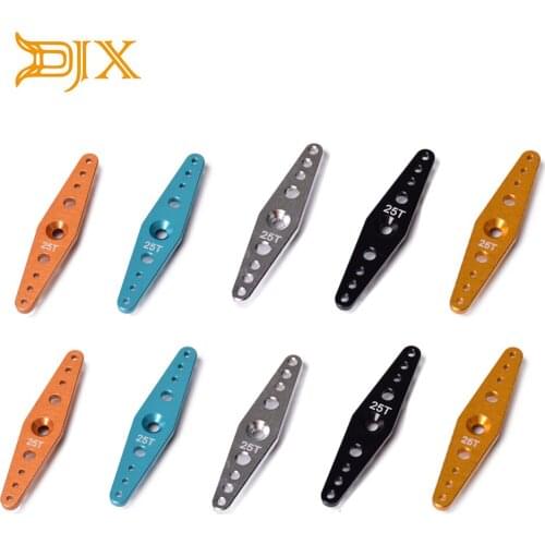DJX CNC 1PCS Metal Servo Arm Horn Spline 25T for RC Car