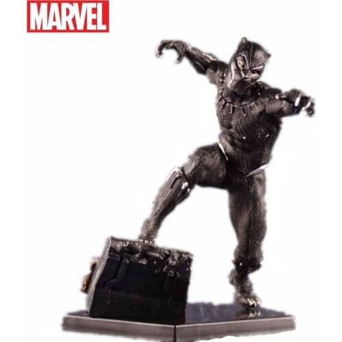 The Avengers Black Panther Statue PVC Action Figures 180mm Marvel Avengers Black Panther Diorama Figurine Model Toys