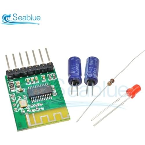 DC 3.7V Bluetooth Audio Receiver Module Stereo Wireless Speaker Receiver Module Board Power Amplifier Modified