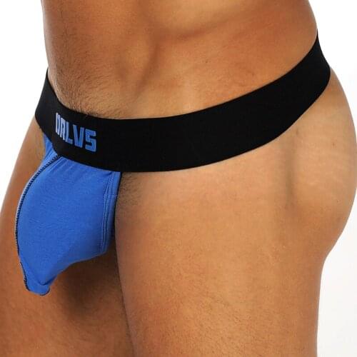 Ass Freedom ORLVS gay men underwear sexy jockstrap thongs g-strings cotton string homme mens underwear sexy lingerie