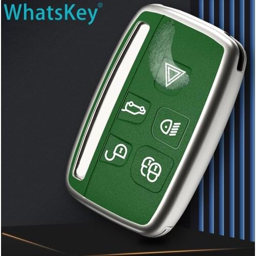 Soft TPU Car Remote Key Case Cover For Land Rover Discovery 4 For Range Rover Sport Evoque Freelander For Jaguar XF XJ XE