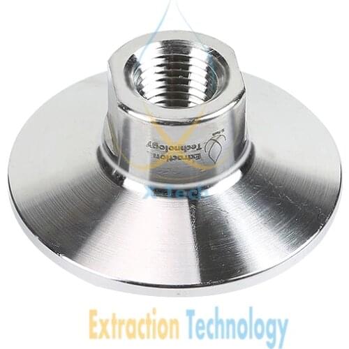 Adapter 1.5" OD50,5mm x FNPT 1/4"stainless steel 304