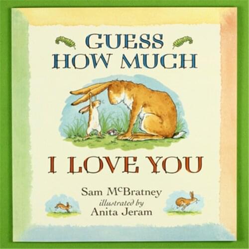 Guess How Much I Love You kids books educational books ENGLISH Picture books for children 0-8 years old english short stories