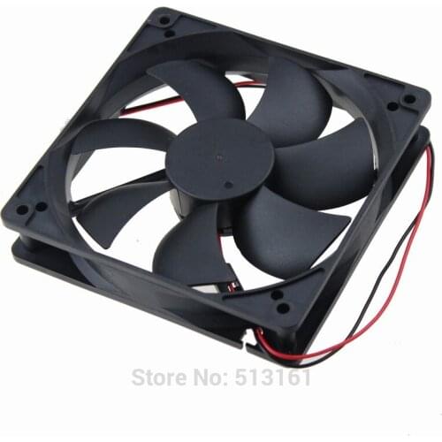 10 Pieces 120mm 12cm Low Noise 12V 120x120x25mm Brushless Cooling Fan 120mm