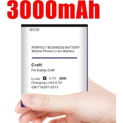 100% New 3000mAh Explay Craft Battery for Explay Craft