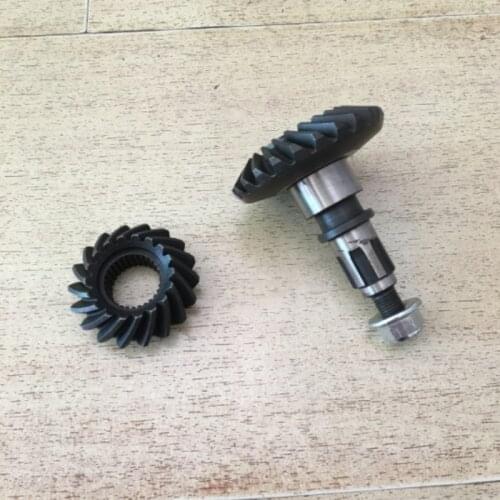 18T/24T Tooth Motorcycle Cone Bevel Gear Shaft Main Drive gear For Jianshe 400 ATV400-1-2-3-7 JS400 Jianshe400 ATV400