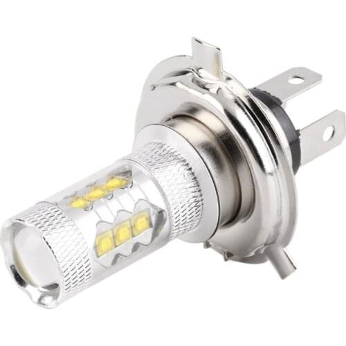 2Pcs H4 80W Good Car Fog Lamp H4 Led Headlight Bulb Auto Lights Car Led Bulbs Car Light Source Parking 12V 6000K White