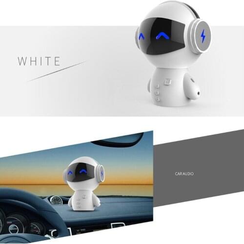 20CB Bluetooth-compatible Speaker Flash Connection 33ft Control Distance TF Card Black White Music Format MP3 WMA,WAV