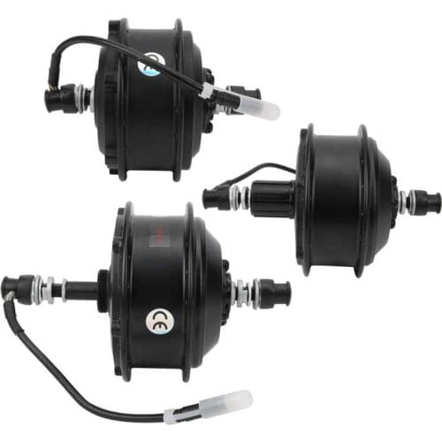 24V 250W Brushless Wheel Hub Motor E-Bike Scooter Conversion Gear Hub Motor Front Drive/Rear Drive Spin/Card Fly Hub Motor