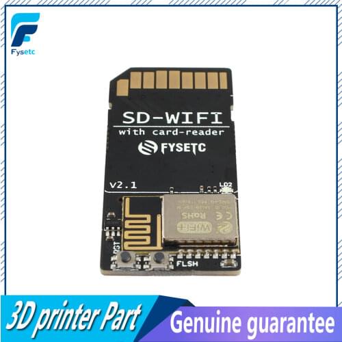 FYSETC SD-WIFI with Card-Reader Module run ESP web Dev Onboard USB to serial chip Wireless Transmission Module For S6 F6 Turbo