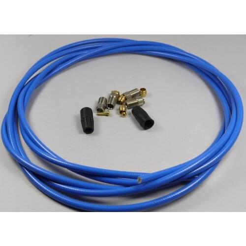 HYDRAULIC DISC BRAKE HOSE KIT SUIT FOR SHIMANO X TR XT LX DEORE BLUE 3 METERS