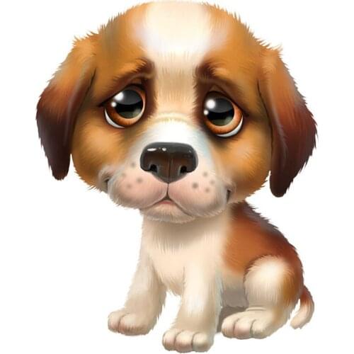 Full Square Round Drill 5D DIY Diamond Painting "Animal Cute Puppy" Embroidery Cross Stitch Mosaic Decor kit gift