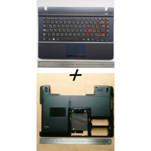 Laptop Top case Palmrest with Latin Keyboard housing Case Upper Cover For Samsung NP300E4E 270E4V 275E4V 271B4E 2470ev
