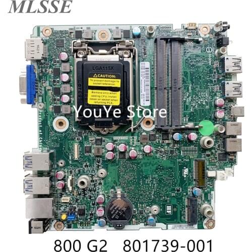Original For HP EliteDesk 800 G2 Desktop Motherboard 801739-001 810660-001 810660-501 LGA 1151 DDR4 100% Tested Fast Ship