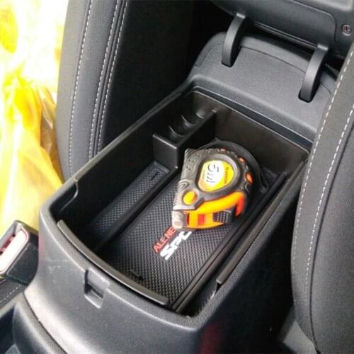 Armrest Storage Box Center Console Organzier Stowing Tidying Holder Tray For KIA Sportage KX5 QL AT LHD 2016 2017 2018 2019 2020