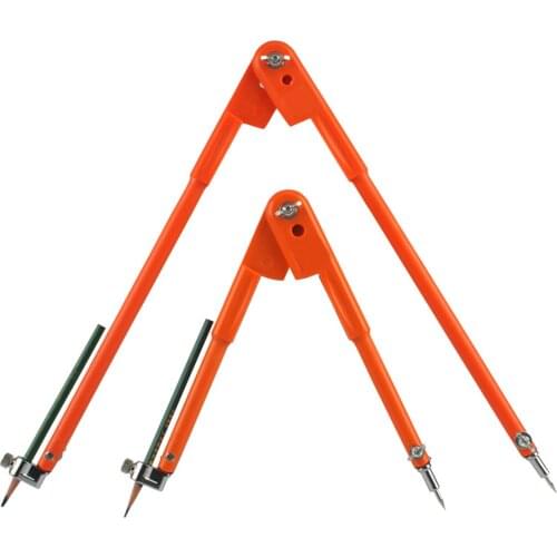 Woodworking Professional Drafting Compasses Carpenter Precision Pencil Compasses Adjustable Radius Marking Scribing Compasses