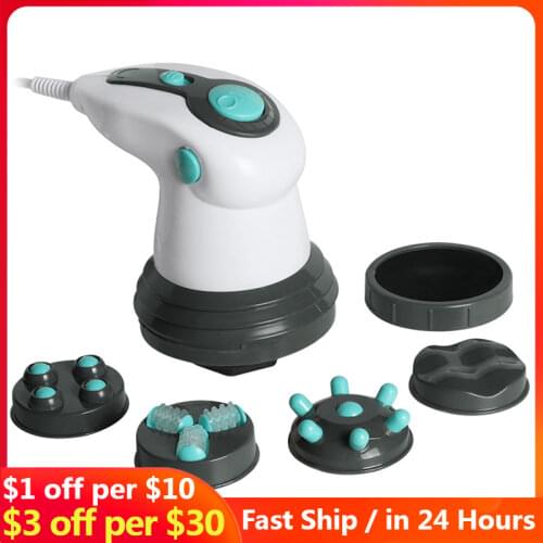 Full Body Slimming Massager Roller Anti Cellulite Massager ElectricHandheld Infrared Massage For Arm Leg Hip Belly Fat Remover