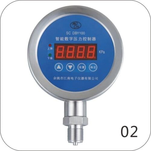 Sc-dby100 digital electric contact pressure gauge all stainless steel appearance intelligent digital pressure controller