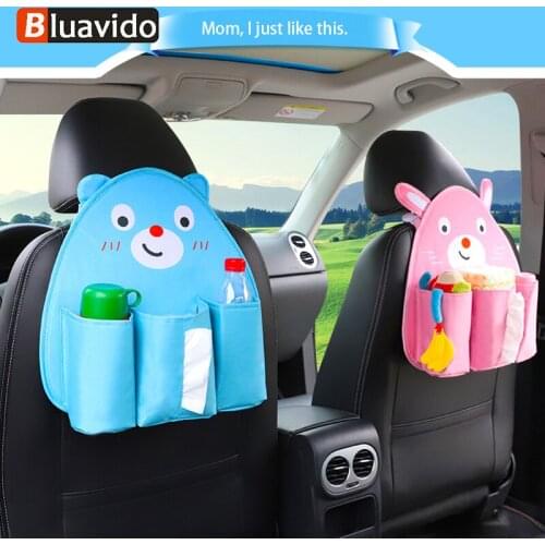 Car Seat Back Multi-Pocket Insulation Bag Hanging Organizer Collector Storage Pack Auto Interior Accessories Stowing Tidying