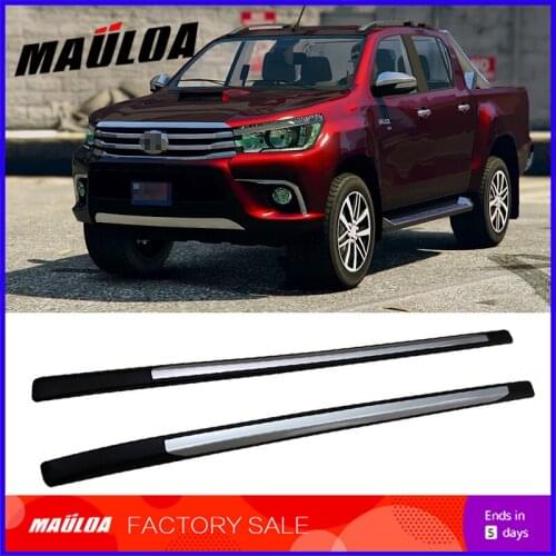 High quality ABS sticker install Car Roof Rack Rails roof rack for hilux revo 2016 2017 2018
