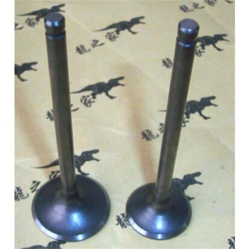 Engine Spare Parts Motorcycle Engine Valve Intake Exhaust Stem Valve For Honda WY125 WY 125 CB125 CB 125 125cc