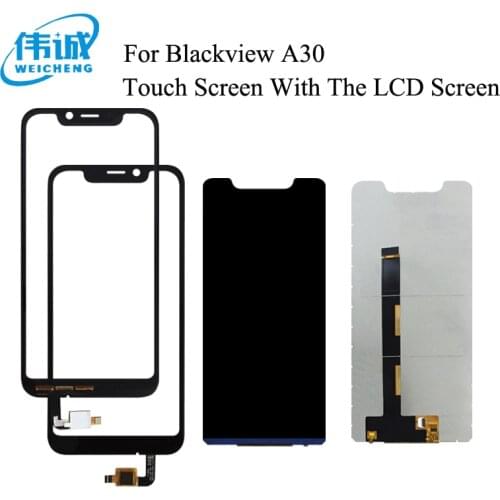 WEICHENG Blackview A30 LCD Display and Touch Screen Digitizer Assembly Replacement With Tools For Blackview A30+Free Tools