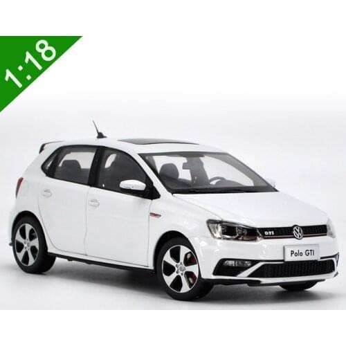 1:18 VW 2015 POLOGTI Alloy Diecast Car Model Toys Metal Model Vehicles Original Box