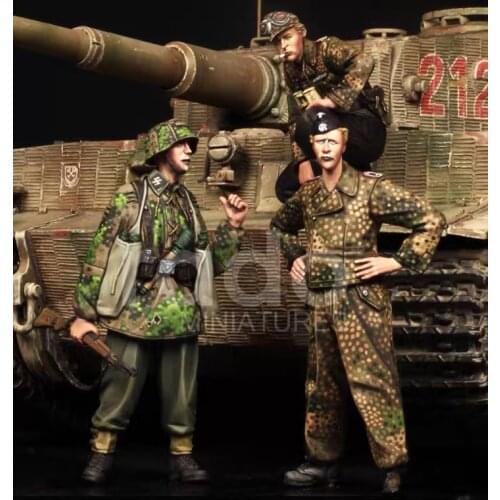 1/35 Resin Figures Model kits Unassambled Unpainted 240