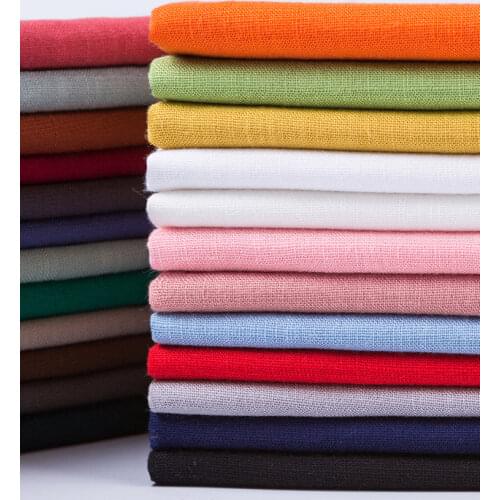 145cmx50cm Stretch Man-made Cotton Slub Fabric Light Thin Cotton Silk Wide Leg Pants Dress Flared Pants Rayon Clothing Fabric