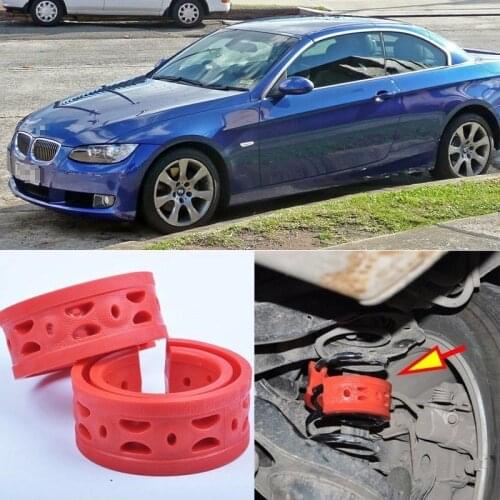 2pcs Rear Air Suspension Shock Bumper Spring Coil Cushion Buffer For BMW 325i