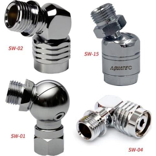 AQUATEC Scuba Diving Swivel Connector Divers Regulator Swivel Connector Hose Adapters Degree Swivel Adaptor for Regulator