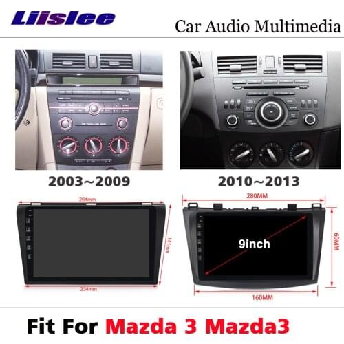Car AutoRadio DVD Multimedia Player For Mazda 3 Mazda3 2003~2012 Android Radio Audio Touch Screen BT GPS Navi Navigation System