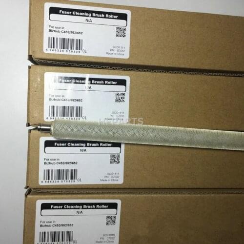 Free shipping 2pcs compatible new A2XK740400 for Konica Minolta Bizhub BH C654 C754 C654e C754e cleaning roller