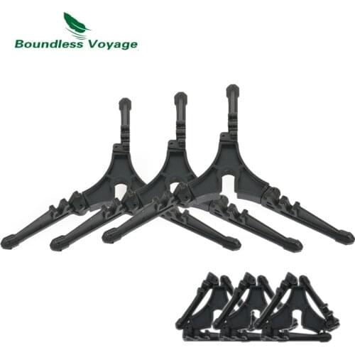 Boundless Voyage Outdoor Camping Gas Tank Fixed Bracket Oil Bottle Cartridge Canister Stand Holder Stove Accessories