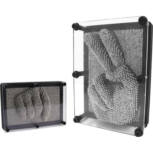 Pin Art 3D Sculpture DIY Needle Changeable Carving Mold Desk Kid Toy Decorative Room Ornaments Home Decoration Accessories