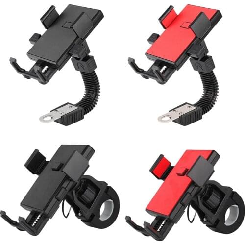 Bike Phone Mount Outdoor Mountain Bike Electric Car Motorcycle Riding Phone Navigation 360 Degree Rotatable Bikephone Case