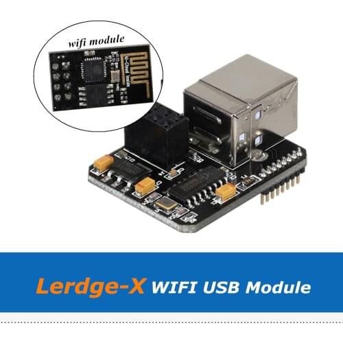 1pc Lerdge 3D Printer Parts WIFI USB Expansion Module For Online Printing For Lerdge-X Lerdge-K 3D Printing Mainboard