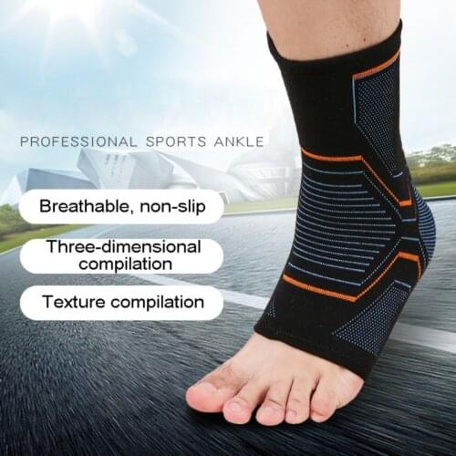 Elastic Knitted Sports Ankle Support Brace For Cycling Yoga Basketball Volleyball Men Women Foot Joint Ankle Protector
